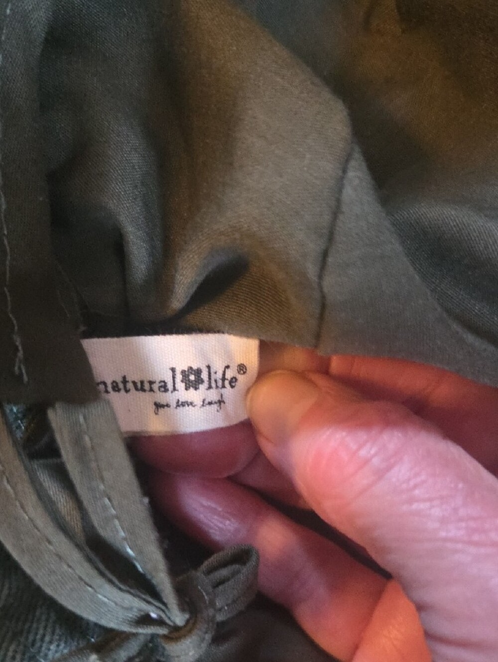 NATURAL LIFE Olive Green Sun Hat - Picture 3 of 9